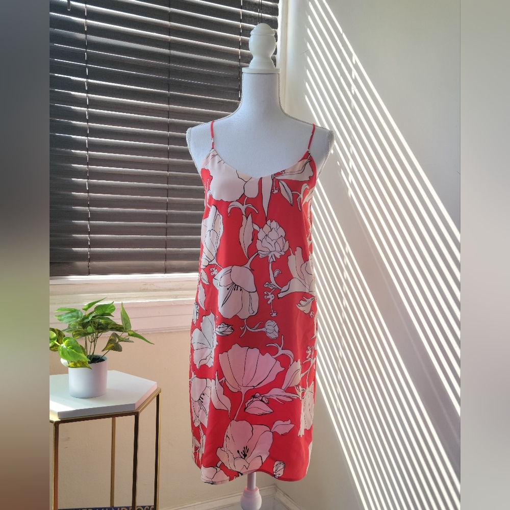 Pretty floral midi dress